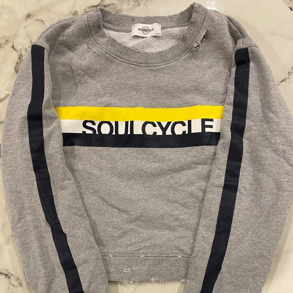 Soulcycle distressed crew neck - Picture 2 of 2